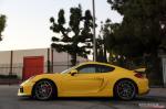 Porsche Cayman GT4 in Yellow by Impressive Wrap 2016 года
